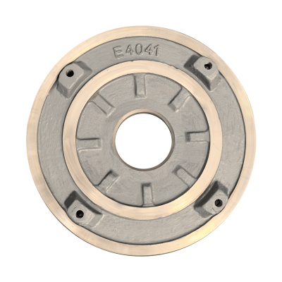 Hocheffiziente Diamantscheiben-Doppelstabsegmente der Blastrac-Serie mit Punkt

